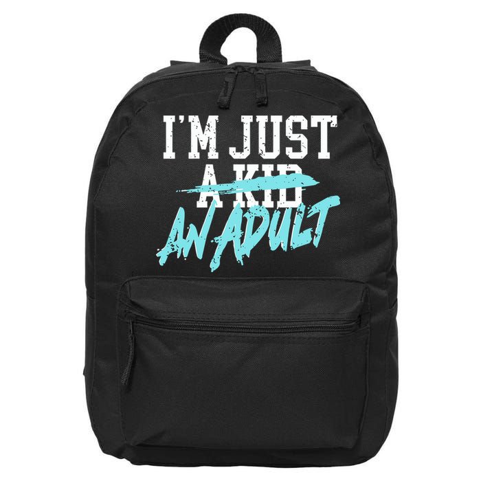 Simple Plan Im Just And Life Is A Nightmare 16 in Basic Backpack