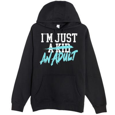 Simple Plan Im Just And Life Is A Nightmare Premium Pullover Hoodie