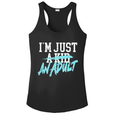 Simple Plan Im Just And Life Is A Nightmare Ladies PosiCharge Competitor Racerback Tank