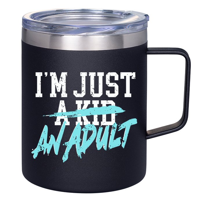 Simple Plan Im Just And Life Is A Nightmare 12oz Stainless Steel Coffee Mug