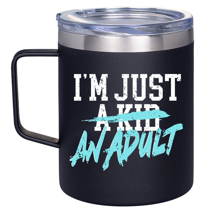 Simple Plan Im Just And Life Is A Nightmare 12oz Stainless Steel Coffee Mug