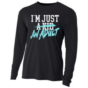 Simple Plan Im Just And Life Is A Nightmare Cooling Performance Long Sleeve Crew