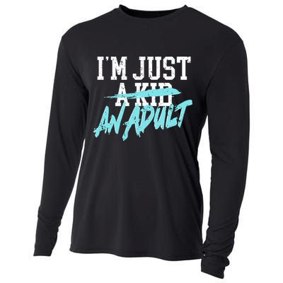 Simple Plan Im Just And Life Is A Nightmare Cooling Performance Long Sleeve Crew