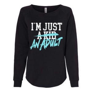 Simple Plan Im Just And Life Is A Nightmare Womens California Wash Sweatshirt