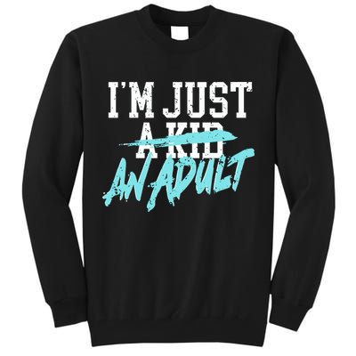 Simple Plan Im Just And Life Is A Nightmare Tall Sweatshirt