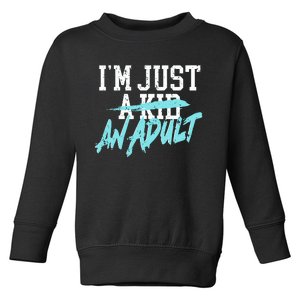 Simple Plan Im Just And Life Is A Nightmare Toddler Sweatshirt