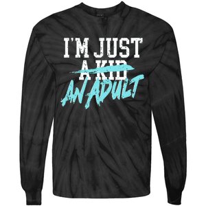 Simple Plan Im Just And Life Is A Nightmare Tie-Dye Long Sleeve Shirt