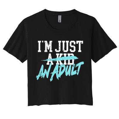 Simple Plan Im Just And Life Is A Nightmare Crop Top