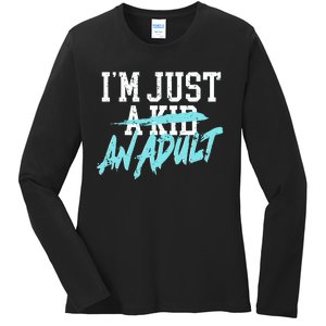 Simple Plan Im Just And Life Is A Nightmare Ladies Long Sleeve Shirt