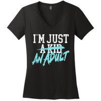 Simple Plan Im Just And Life Is A Nightmare Women's V-Neck T-Shirt