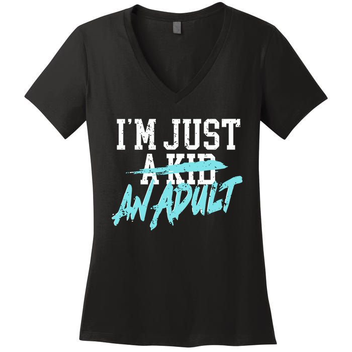 Simple Plan Im Just And Life Is A Nightmare Women's V-Neck T-Shirt