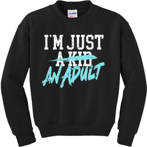 Simple Plan Im Just And Life Is A Nightmare Kids Sweatshirt