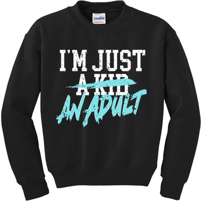 Simple Plan Im Just And Life Is A Nightmare Kids Sweatshirt