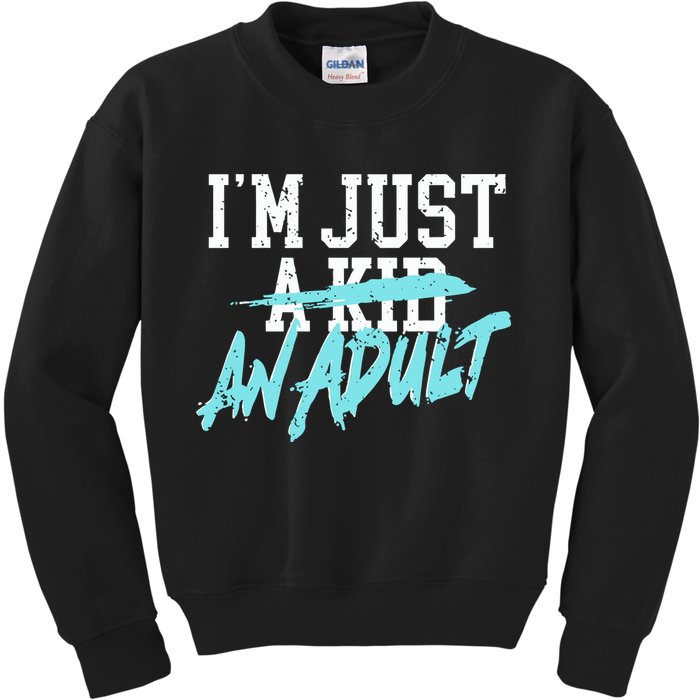 Simple Plan Im Just And Life Is A Nightmare Kids Sweatshirt