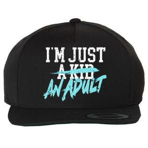 Simple Plan Im Just And Life Is A Nightmare Wool Snapback Cap