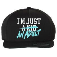 Simple Plan Im Just And Life Is A Nightmare Wool Snapback Cap