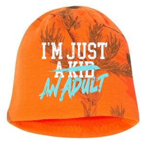 Simple Plan Im Just And Life Is A Nightmare Kati - Camo Knit Beanie