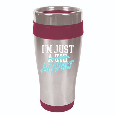Simple Plan Im Just And Life Is A Nightmare 16oz Travel Tumbler