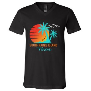 South Padre Island Beach V-Neck T-Shirt