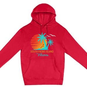 South Padre Island Beach Premium Pullover Hoodie