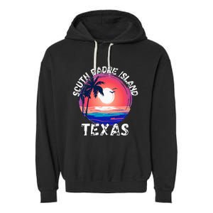 South Padre Island Souvenirs Garment-Dyed Fleece Hoodie