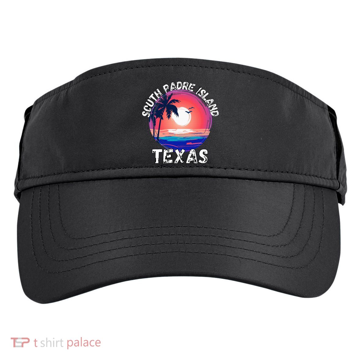 South Padre Island Souvenirs Adult Drive Performance Visor