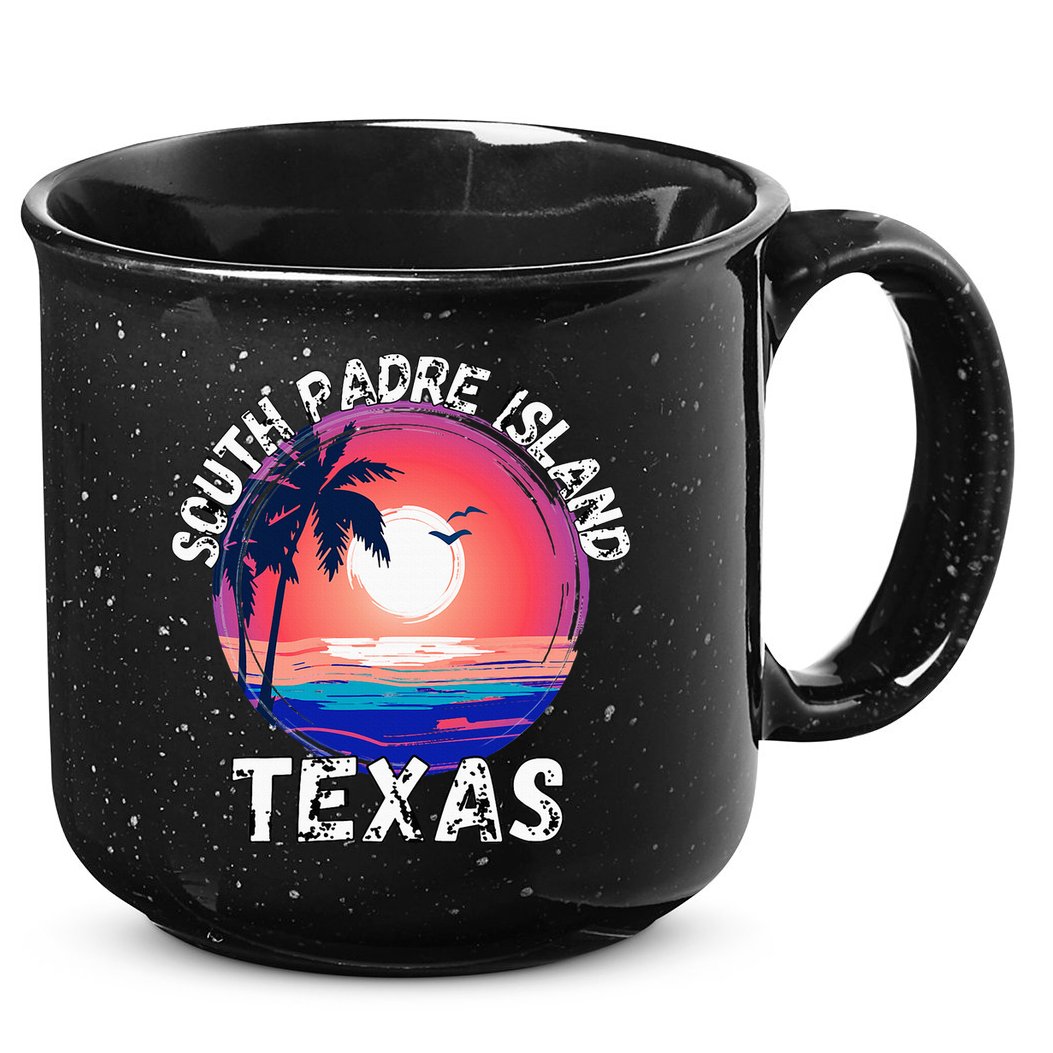 South Padre Island Souvenirs 15oz Campfire Ceramic Mug