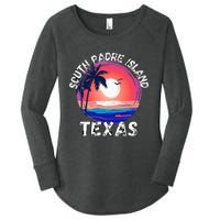 South Padre Island Souvenirs Women's Perfect Tri Tunic Long Sleeve Shirt