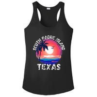 South Padre Island Souvenirs Ladies PosiCharge Competitor Racerback Tank