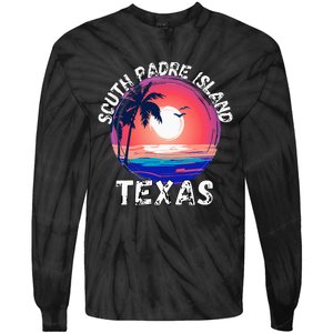 South Padre Island Souvenirs Tie-Dye Long Sleeve Shirt