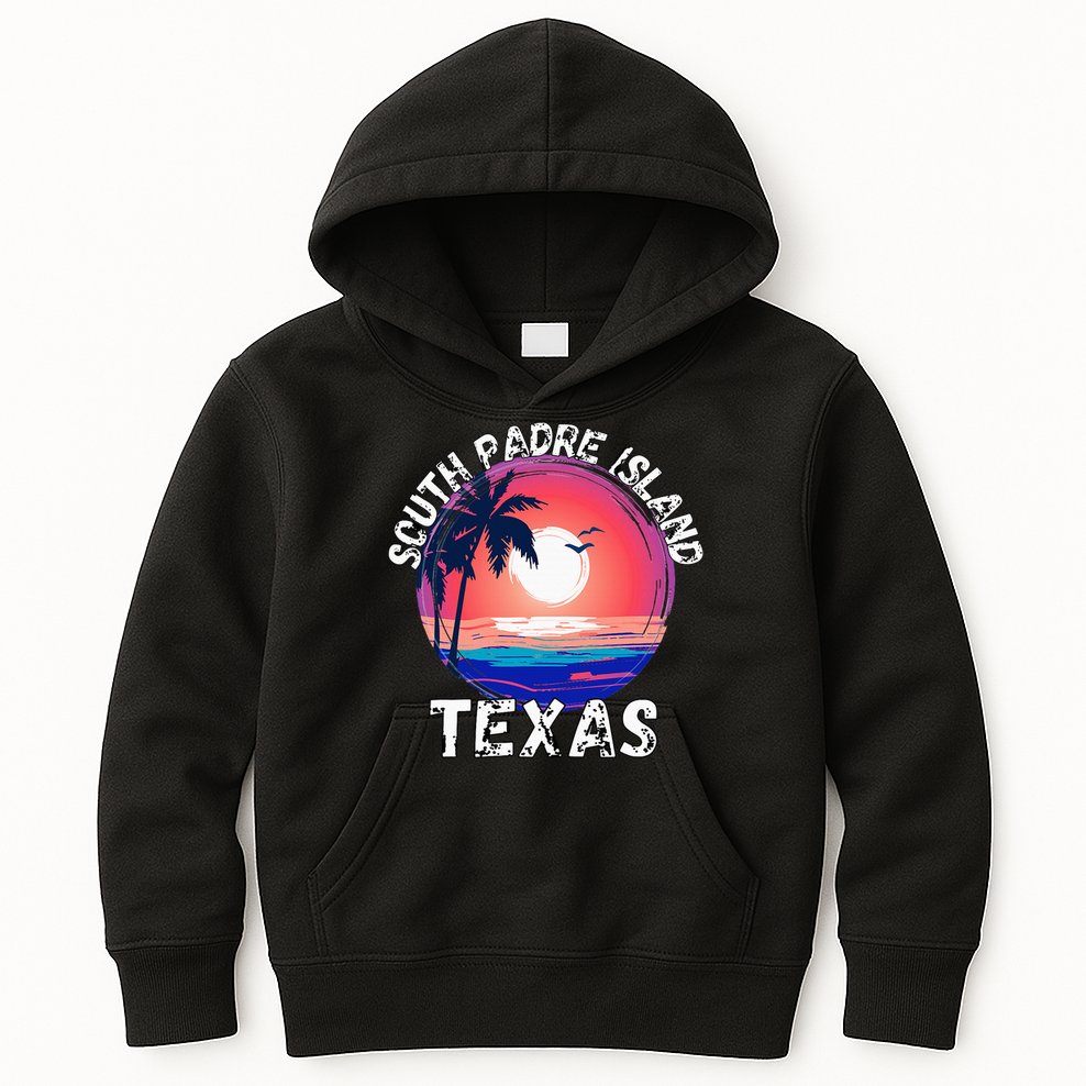 South Padre Island Souvenirs Kids Hoodie