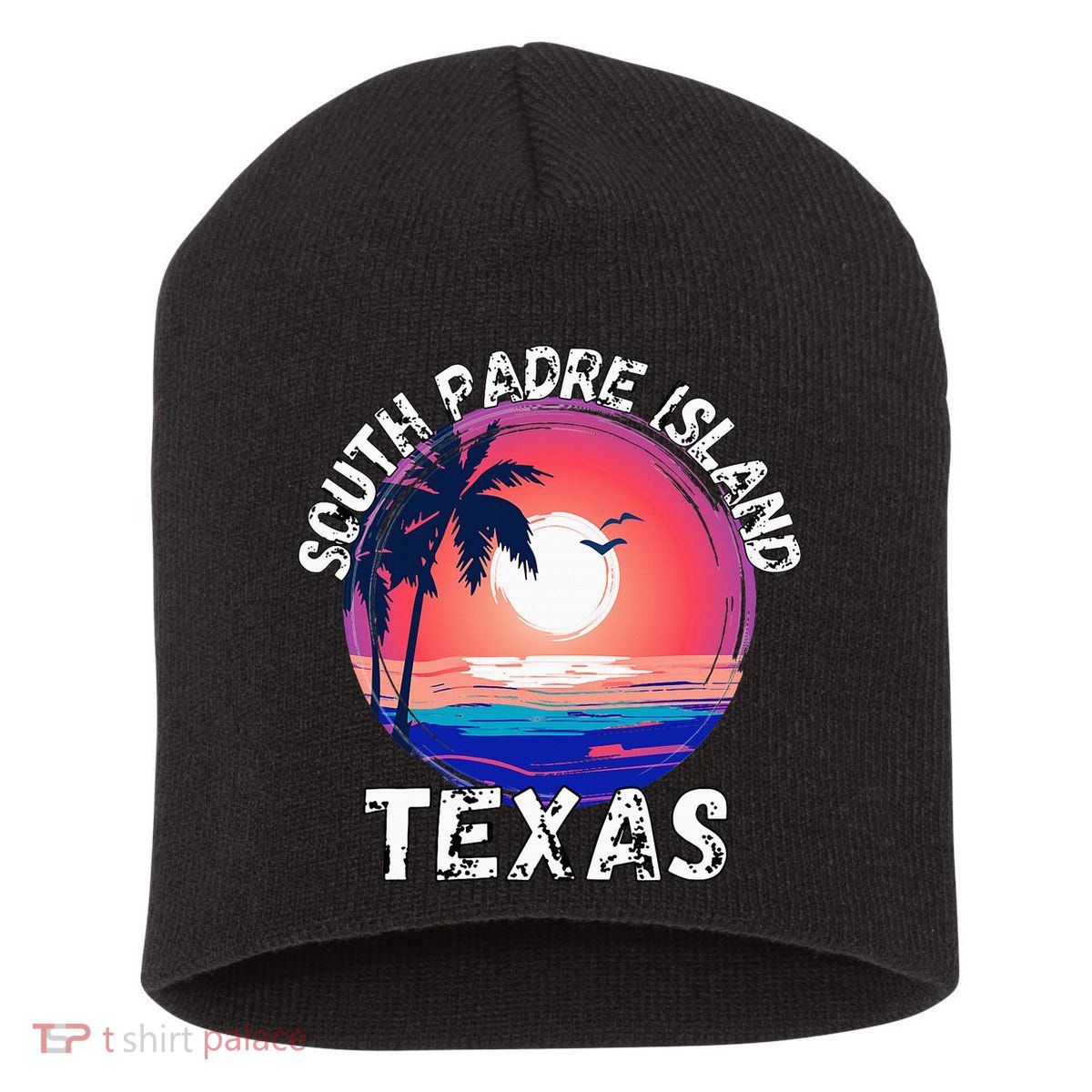 South Padre Island Souvenirs Short Acrylic Beanie