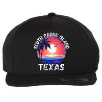 South Padre Island Souvenirs Wool Snapback Cap