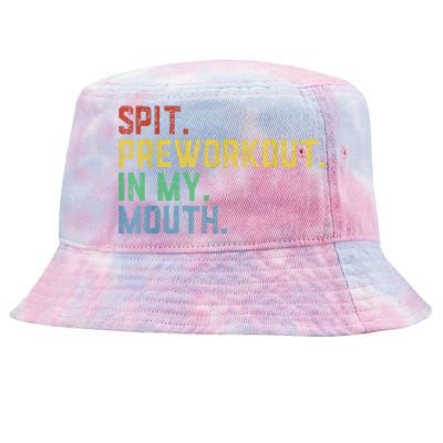 Spit Preworkout In My Mouth Tie-Dyed Bucket Hat