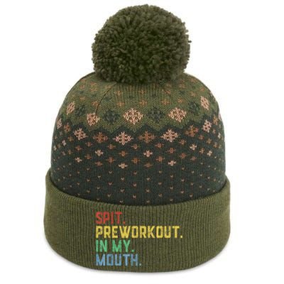 Spit Preworkout In My Mouth The Baniff Cuffed Pom Beanie