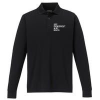 Spit Preworkout In My Mouth Performance Long Sleeve Polo