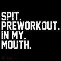 Spit Preworkout In My Mouth Wool Snapback Cap