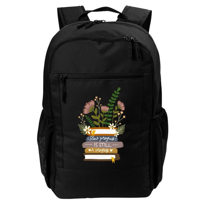 Slow Progress Is Still Progress Book Lover Backpack