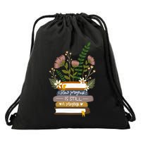 Slow Progress Is Still Progress Book Lover Drawstring Bag