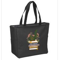 Slow Progress Is Still Progress Book Lover Zip Tote Bag
