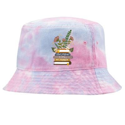 Slow Progress Is Still Progress Book Lover Tie-Dyed Bucket Hat