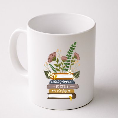 Slow Progress Is Still Progress Book Lover Mug