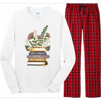 Slow Progress Is Still Progress Book Lover Long Sleeve Pajama Set