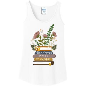 Slow Progress Is Still Progress Book Lover Ladies Essential Tank