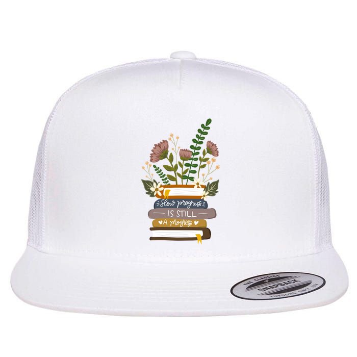 Slow Progress Is Still Progress Book Lover Flatbill Hat