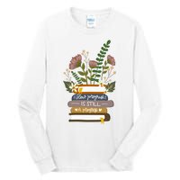 Slow Progress Is Still Progress Book Lover Tall Long Sleeve T-Shirt