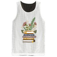 Slow Progress Is Still Progress Book Lover Mesh Reversible Basketball Jersey Tank