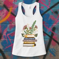 Slow Progress Is Still Progress Book Lover Womens Tank Top