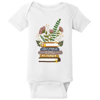 Slow Progress Is Still Progress Book Lover Baby Bodysuit