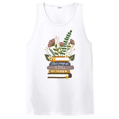 Slow Progress Is Still Progress Book Lover PosiCharge Competitor Tank